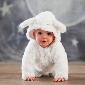 Pottery Barn Lamb Costume 6-12 months